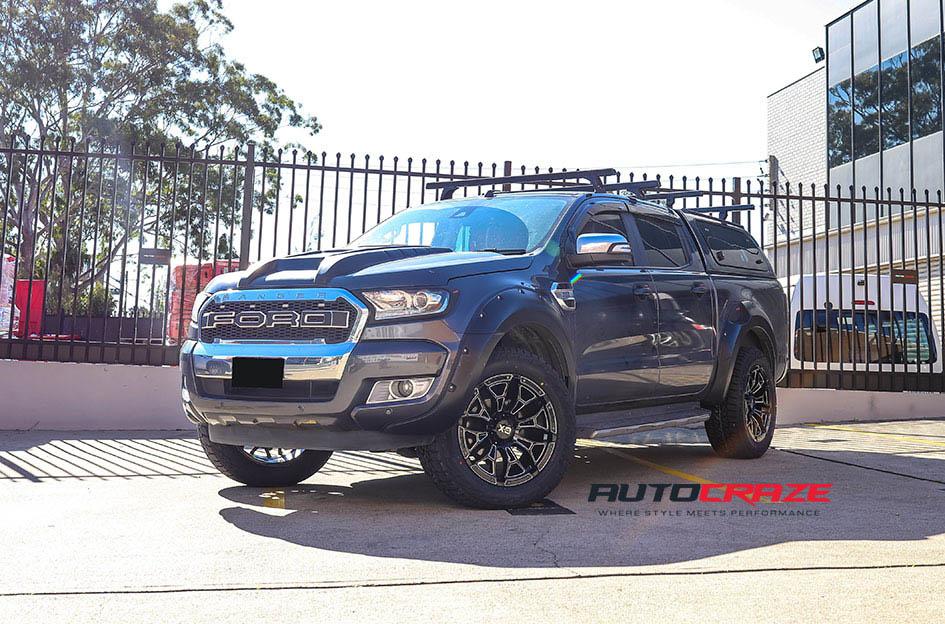 FORD RANGER BONEYARD GLOSS BLACK MILLED